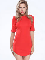 OEM ODM Womens Half Sleeve Mini Dresses
