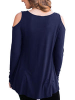 NEW FEELING Womens Navy T-Shirts