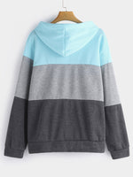 NEW FEELING Womens Color Block Plus Size Tops