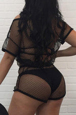 NEW FEELING Womens Black Playsuits