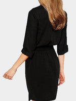 NEW FEELING Womens Black Mini Dresses