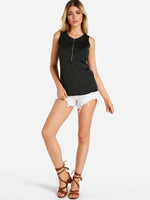 OEM ODM Ladies White Camis