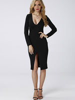 Custom Womens 3/4 Sleeve Mini Dresses