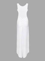 NEW FEELING Womens White Maxi Dresses