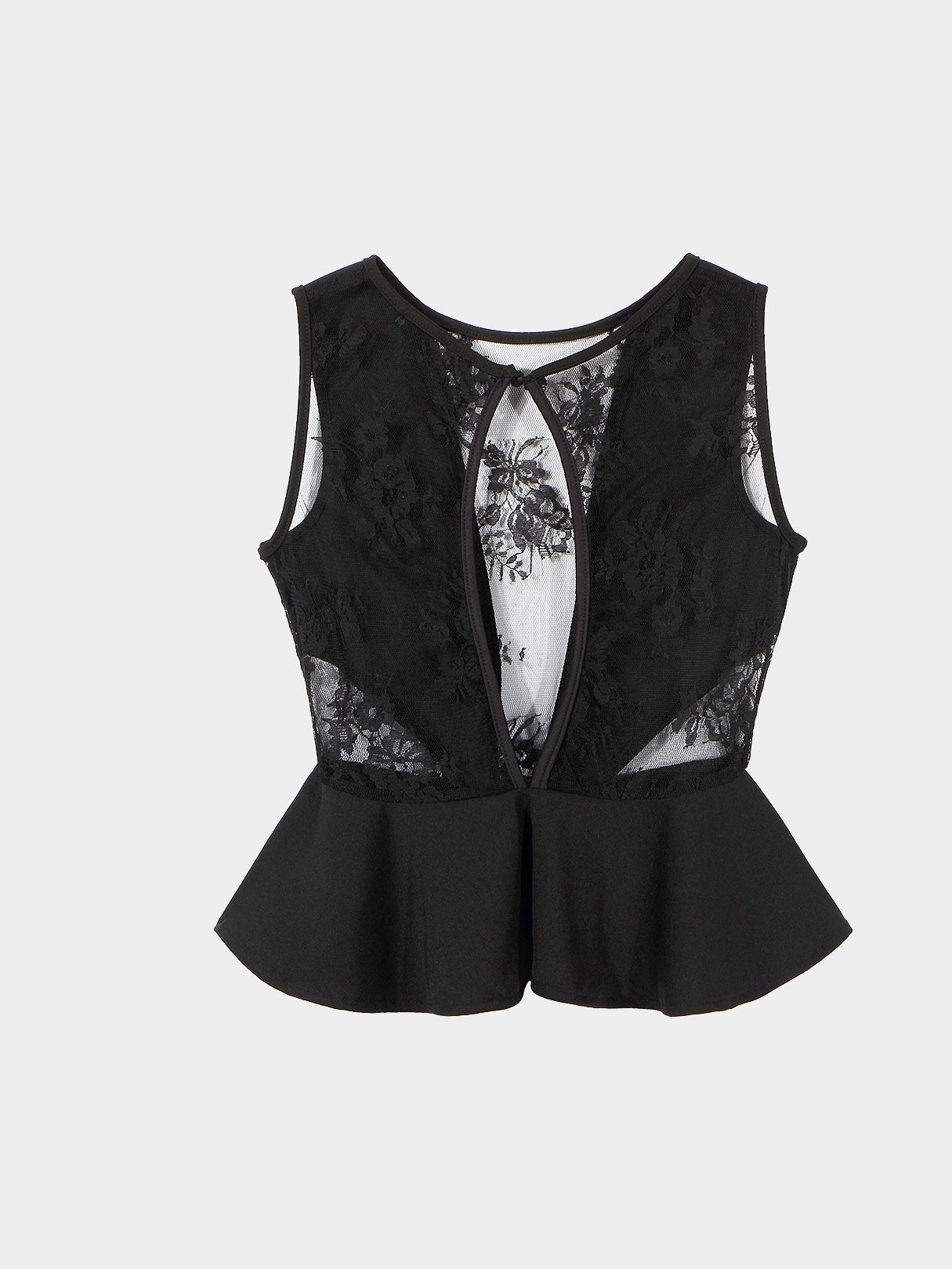 NEW FEELING Womens Black Camis