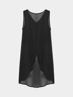 NEW FEELING Womens Black Camis
