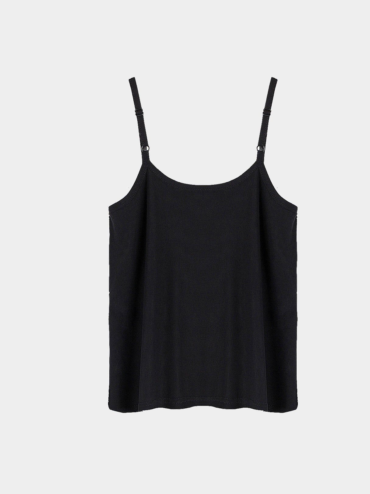 NEW FEELING Womens Black Camis
