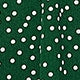 Casual Polka Dot Belted Short Sleeve V Neck Flared High Waist Midi Plus Size Dress