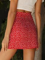 Ditsy Floral Print Skirt