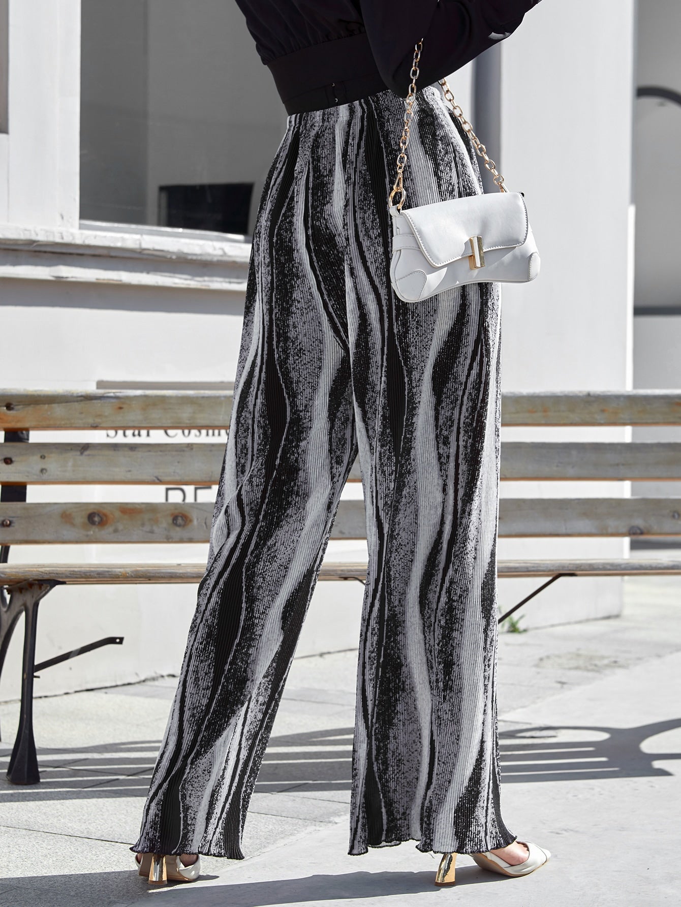 Tie Dye Wide Leg Pants