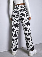 Cow Print Joggers
