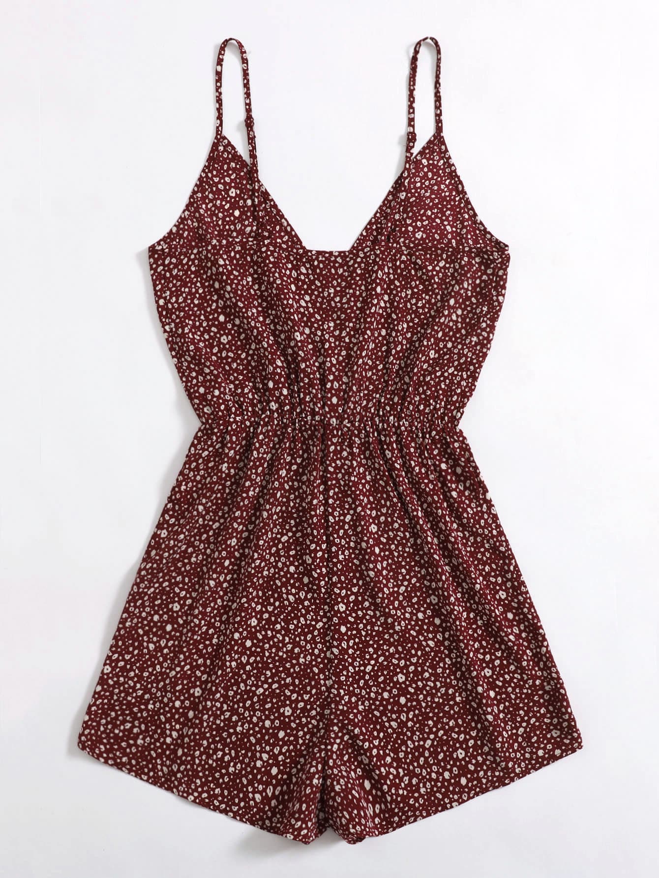 All Over Print Cami Romper