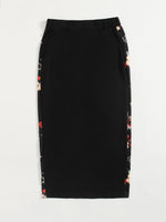 Floral Print Sideseam Skirt