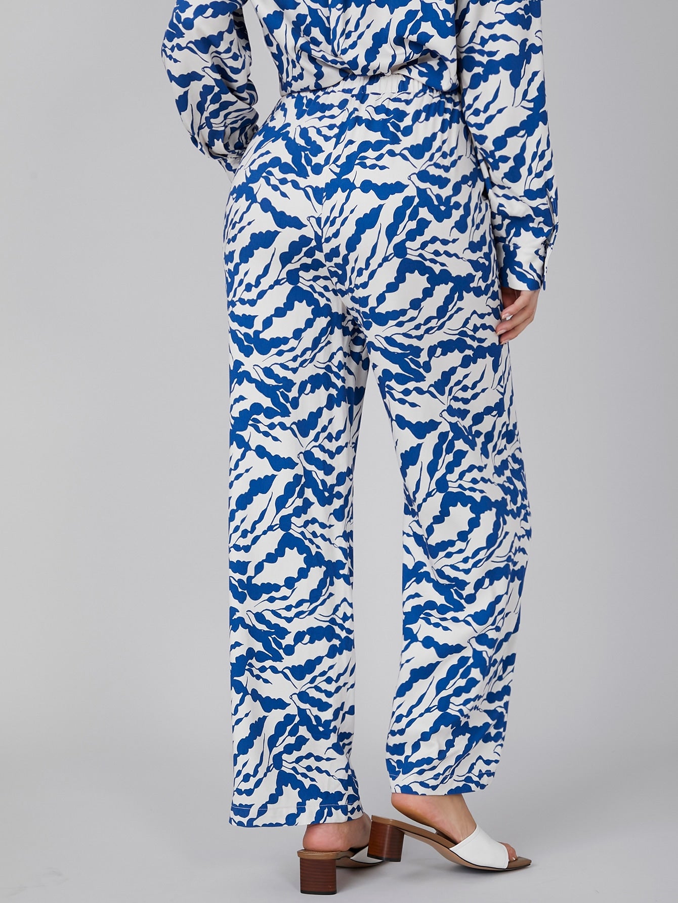 VISCOSE STRAIGHT LEG PANTS