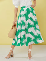 Pineapple Print Skirt
