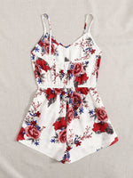 Floral Cami Romper