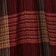 Casual Plaid Pocket High Waist Maxi Women Skirt