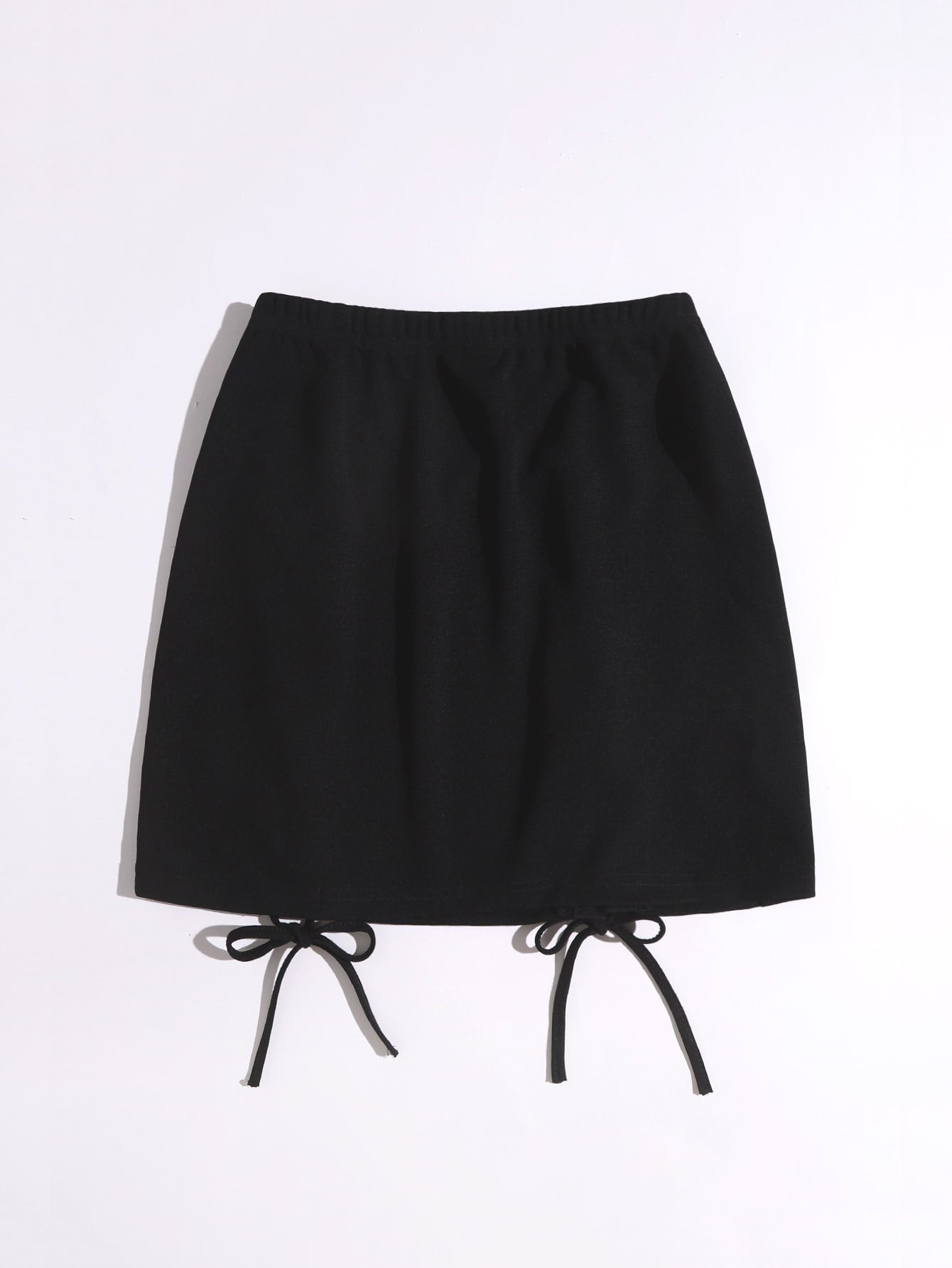 Lace Up Front Skirt