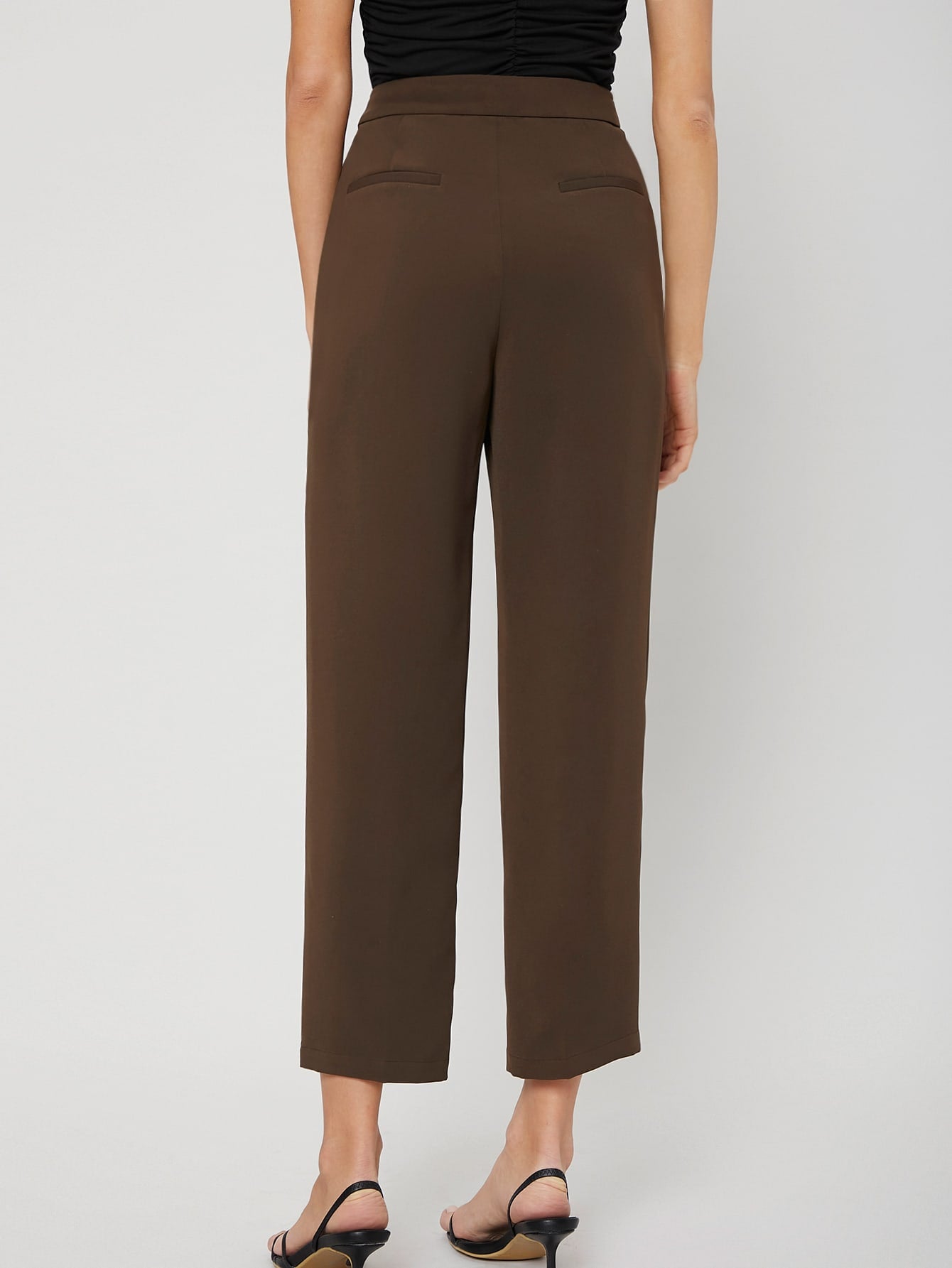 CROPPED TAILORED PANTS