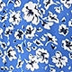 Ditsy Floral Knot Short Sleeve Sweetheart Flared High Waist Short Dress