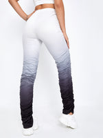 Ombre Skinny Stacked Pants