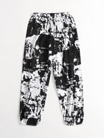 1pc Color-block Carrot Pants