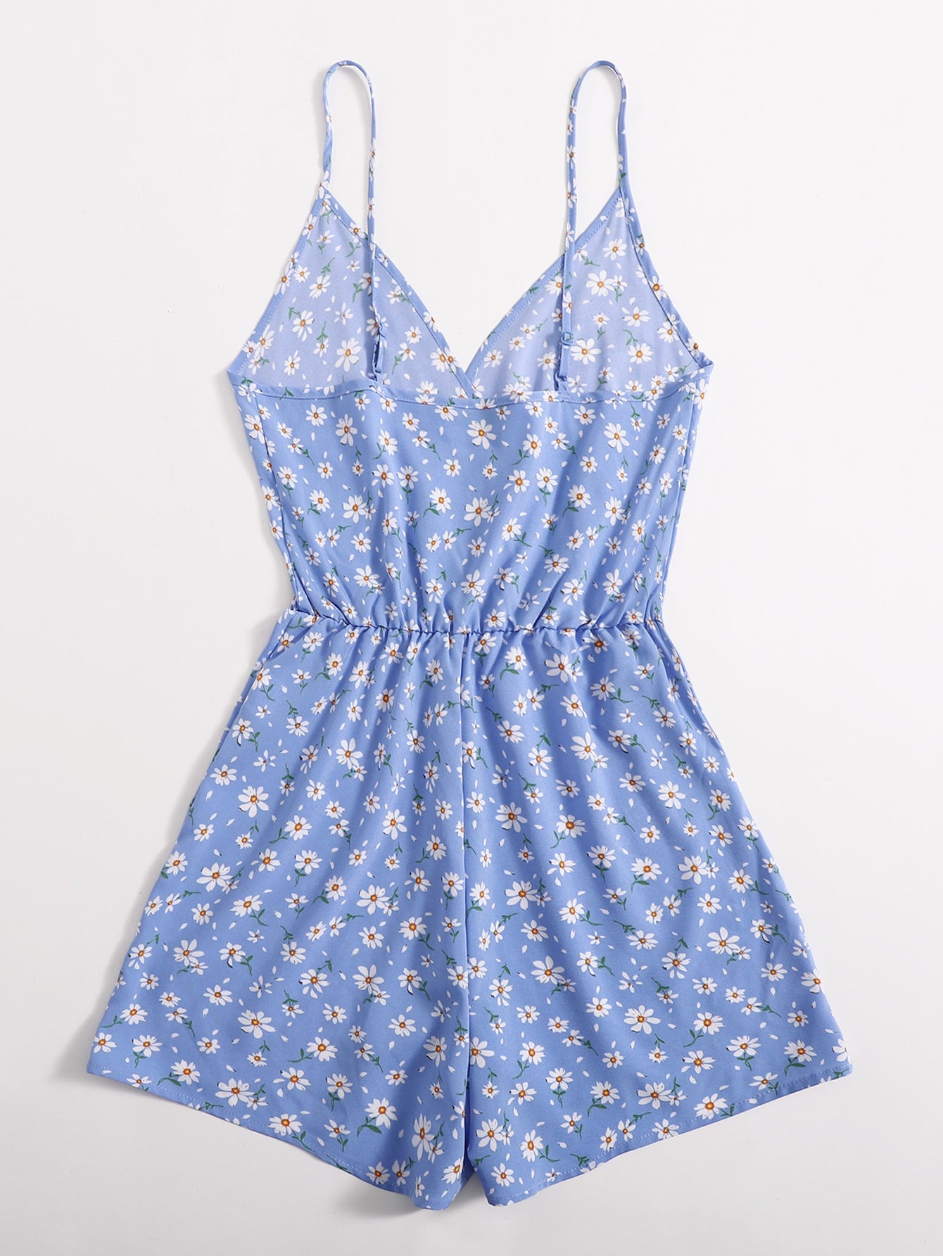 Daisy Floral Cami Romper