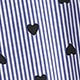 Striped Ruffle Sleeveless Round Neck Regular Plus Size Blouse
