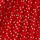 Polka Dot Pleated Long Sleeve Tie Neck Pleated High Waist Long Dress