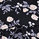 Floral Belted Short Sleeve V Neck Flounce High Waist Midi Dress