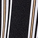 Striped Tie Front Cap Sleeve Tie Neck Regular Plus Size Blouse