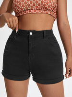 Plus Size Denim Shorts Producer