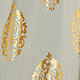 All Over Print Half Sleeve V Neck Flared High Waist Long Dress