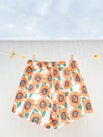 Allover Floral Print Shorts