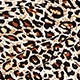 Leopard Split Thigh Sleeveless Halter Slit Natural Midi Dress