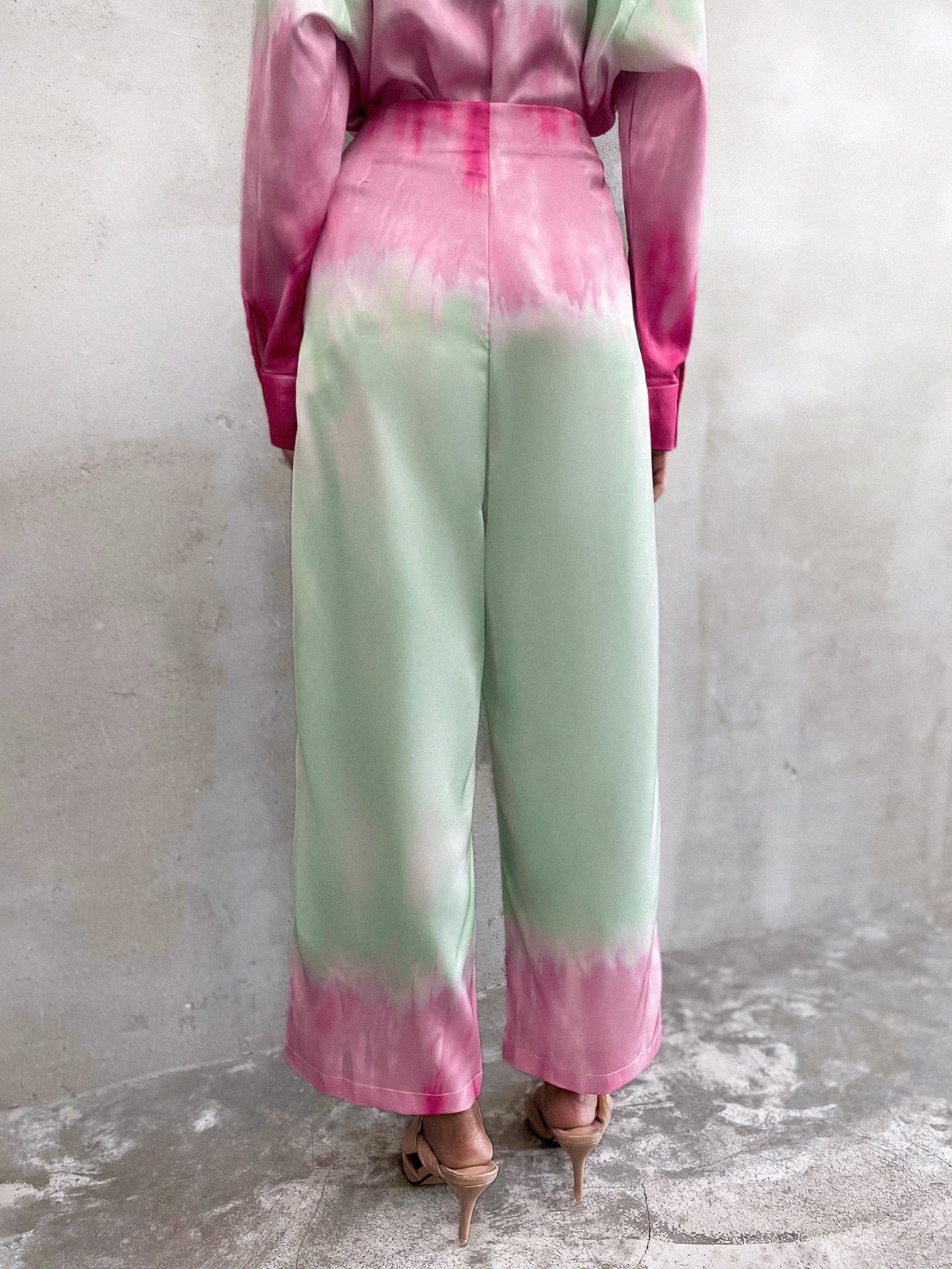 Ombre Wide Leg Pants