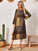 Colorblock Tunic Dress