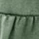 Boho Plain Ruffle Hem Natural Maxi Women Skirt