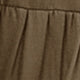 Boho Plain Ruffle Hem Natural Maxi Women Skirt