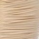 Plain Twist Sleeveless Spaghetti Strap Pencil Natural Midi Dress