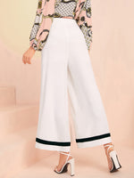 Tie Front Wide Leg Pants