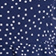 Polka Dot Zipper Short Sleeve Cold Shoulder Flared High Waist Long Dress