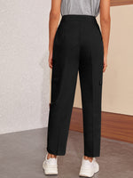 Slant Pocket Tailored Pants