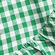 Boho Gingham Wrap Natural Women Shorts