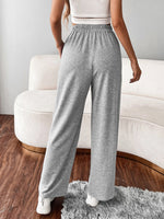 Knot Front Slant Pocket Sweatpants