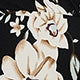 Floral Ruffle Cap Sleeve V Neck Pencil Natural Knee Length Dress