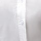 Plain Button Front Long Sleeve Collar Straight High Waist Women Short Dress