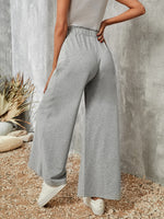 Paperbag Waist Knot Front Sweatpants