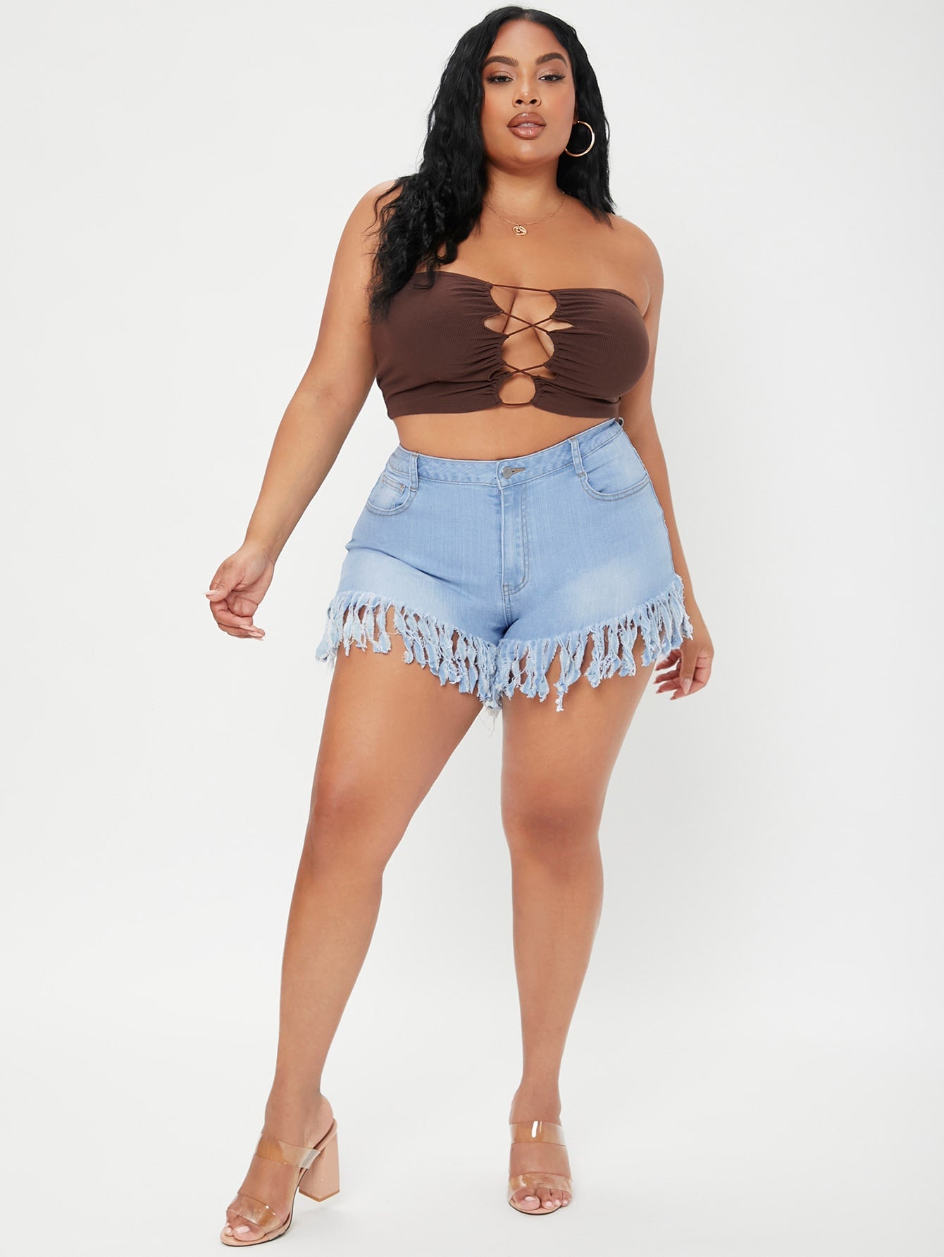 Plus Size Denim Shorts Wholesalers