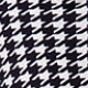Elegant Houndstooth Split High Waist Midi Women Skirt